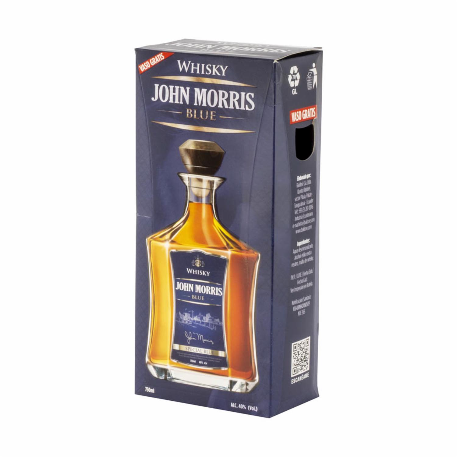 Whisky Blue JOHN MORRIS 750 Ml