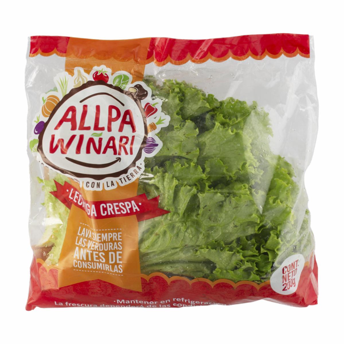 Lechuga Crespa ALLPA WIÑARI 200 G