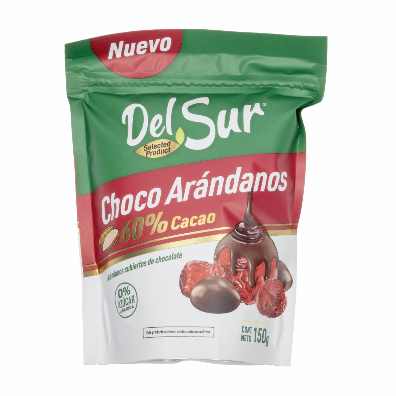 Chocoarandanos Recubiertos DEL SUR 150 G