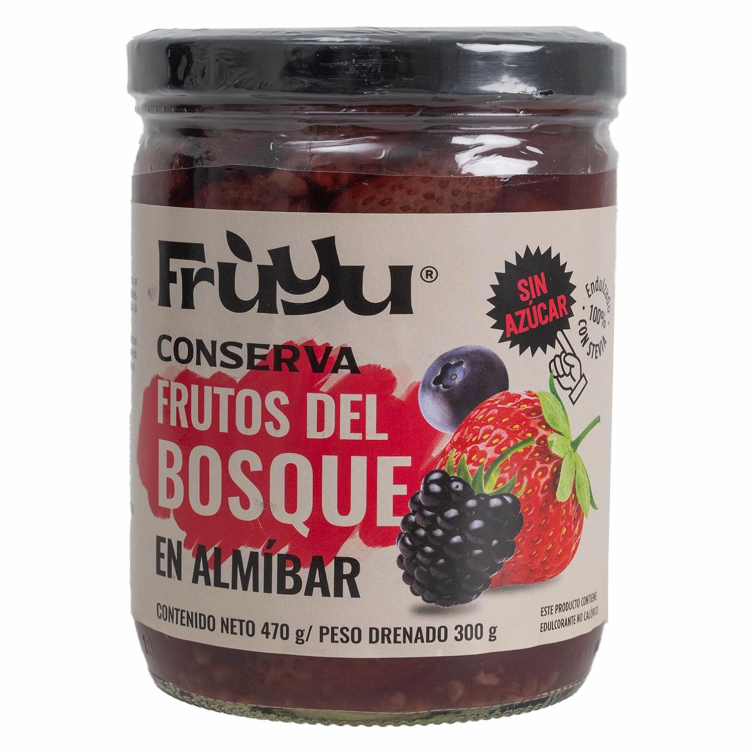 Frutos Rojos En Almíbar. FRÚYU 470 g