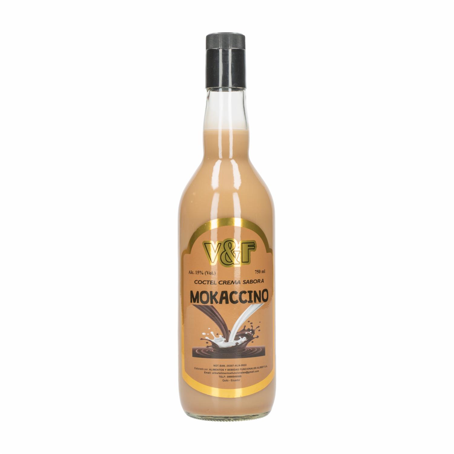 Coctel Sabor A Mokaccino V&f 750 Ml