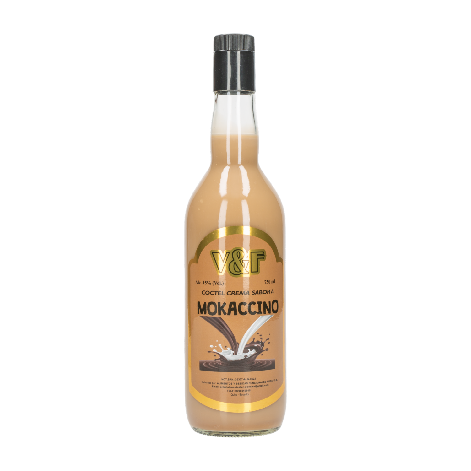 Coctel Sabor A Mokaccino V&F 750 ml