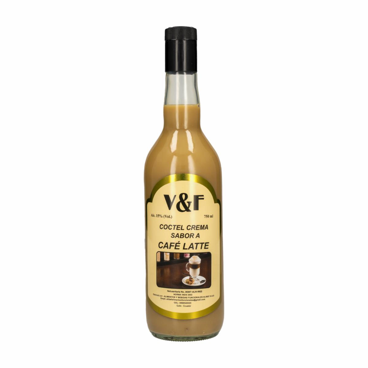 Crema De Café Latte V&f 750 Ml