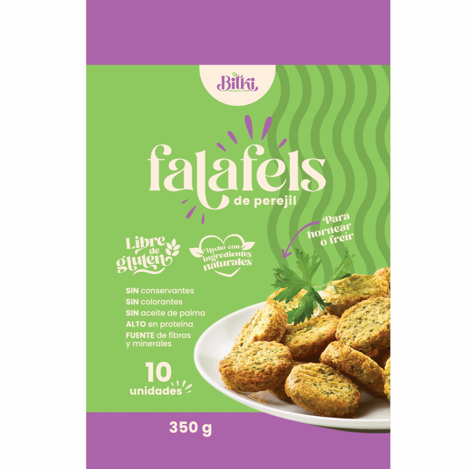 Falafels De Perejil Congelados BITKI 350 G