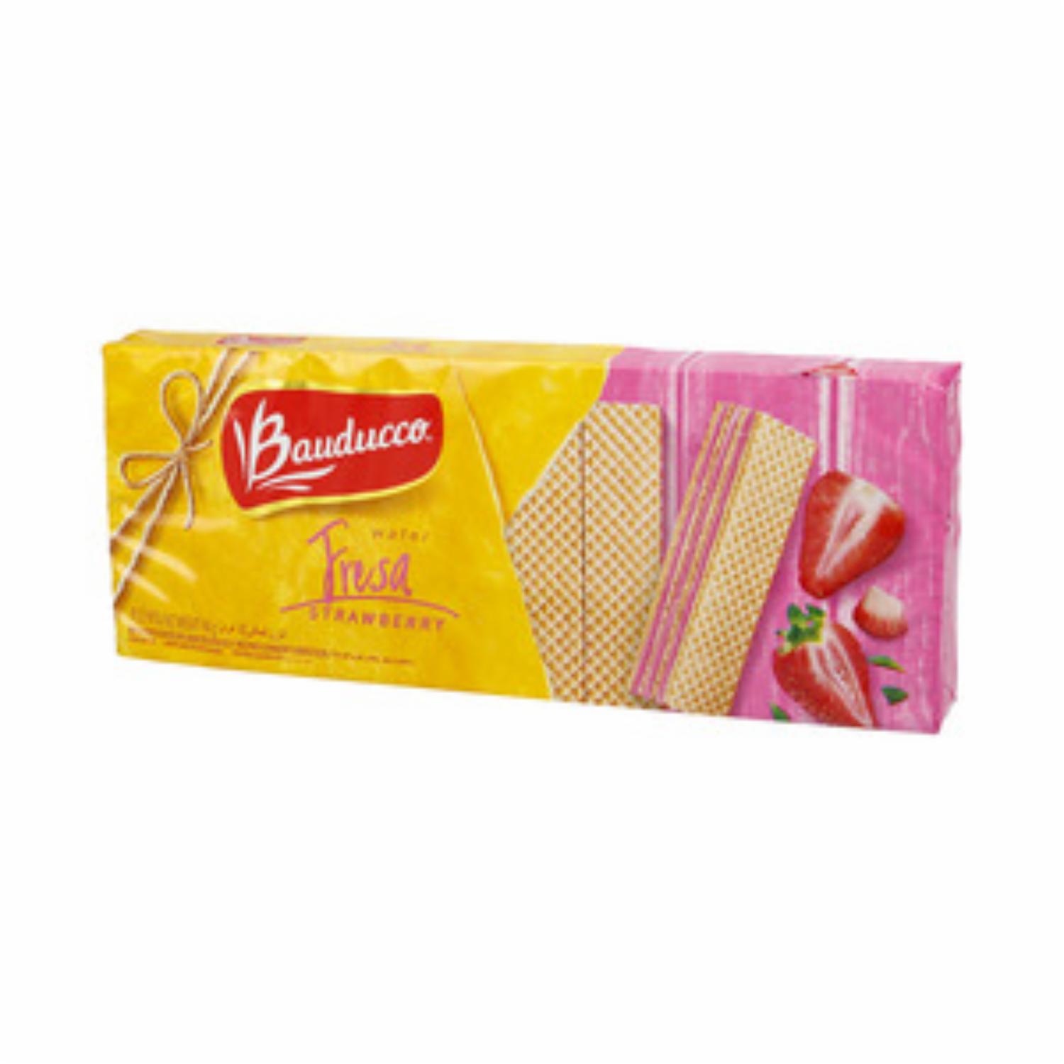 Galletas Dulces Waffer De Fresa BAUDUCCO 140 g