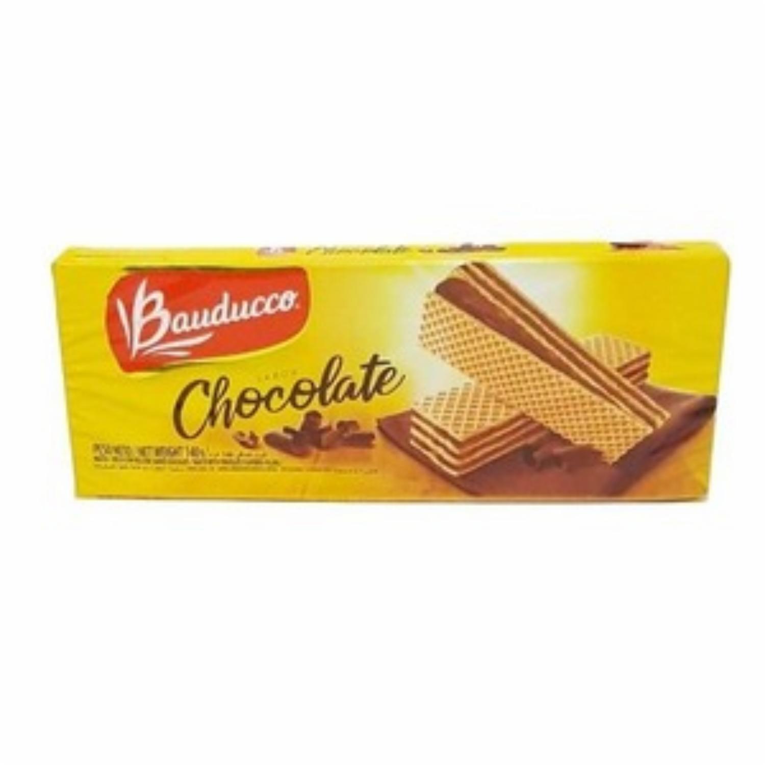 Galletas Dulces Waffer De Chocolate BAUDUCCO 140 G