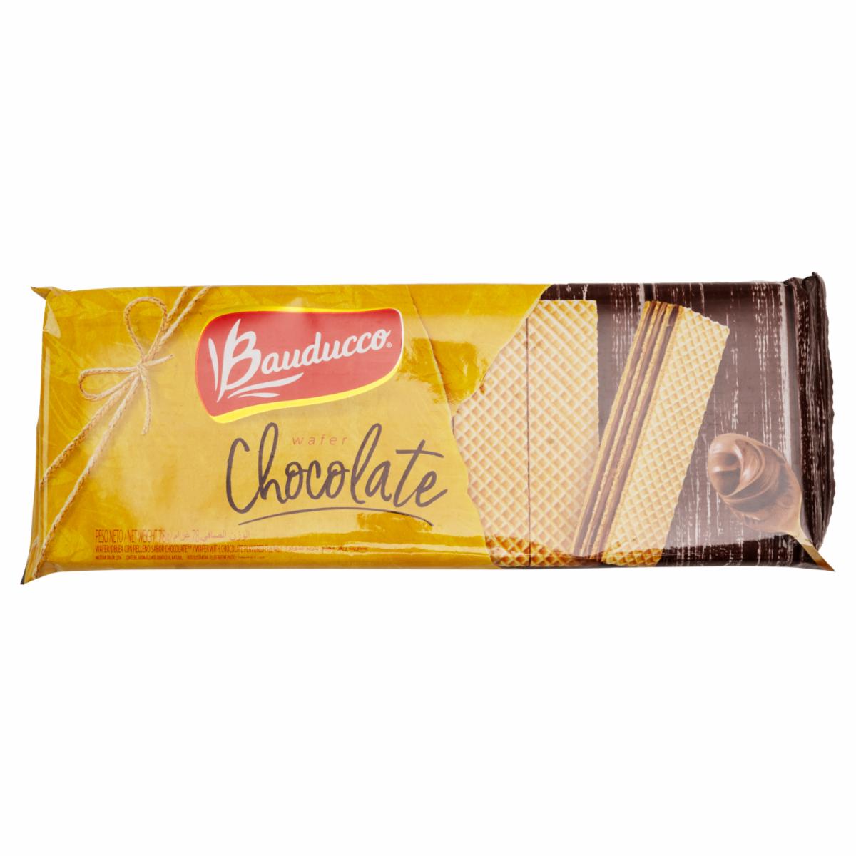 Galletas Dulces Waffer Rellena De Chocolate BAUDUCCO 78 G