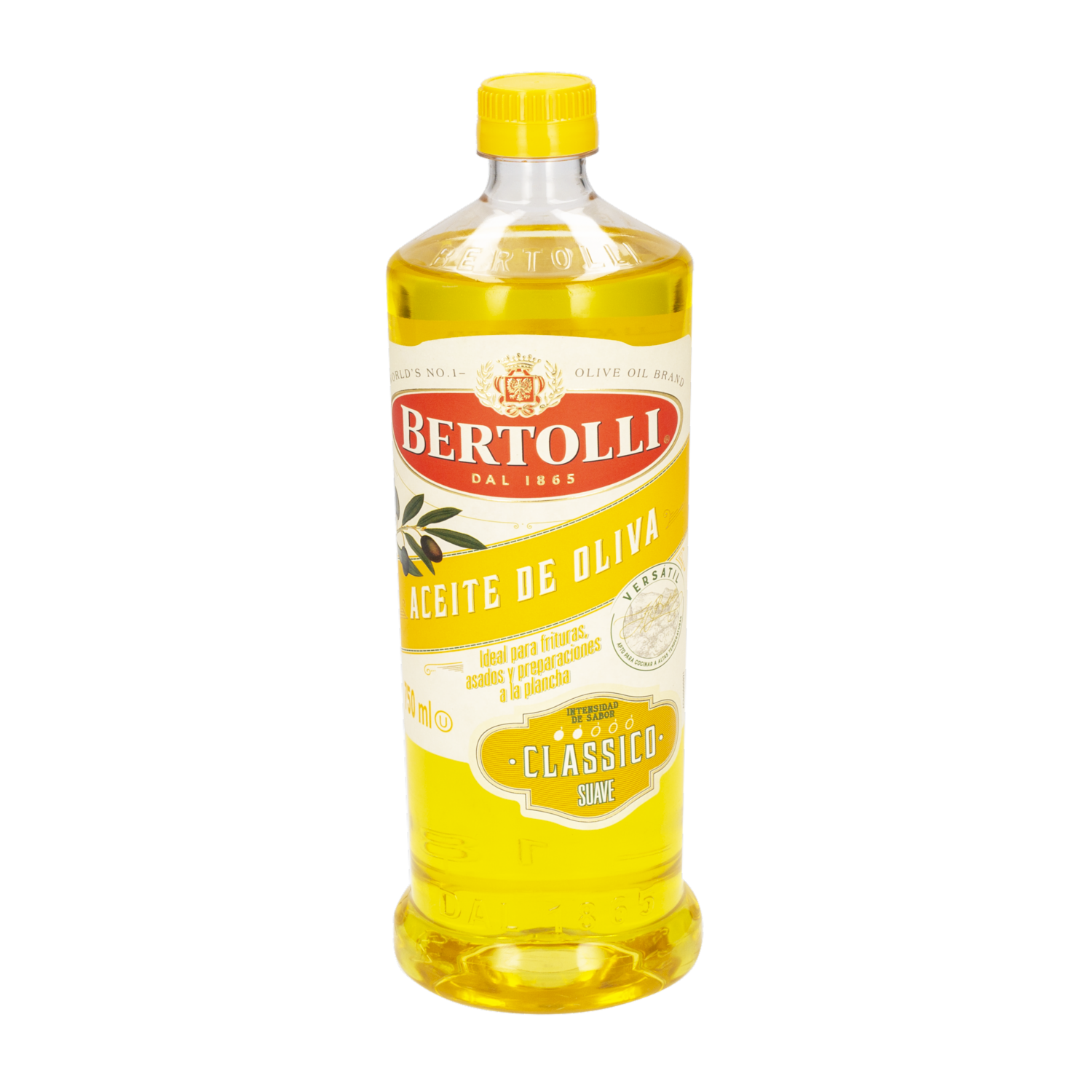 Aceite De Oliva Clásico Mezcla Suave BERTOLLI 750 Ml