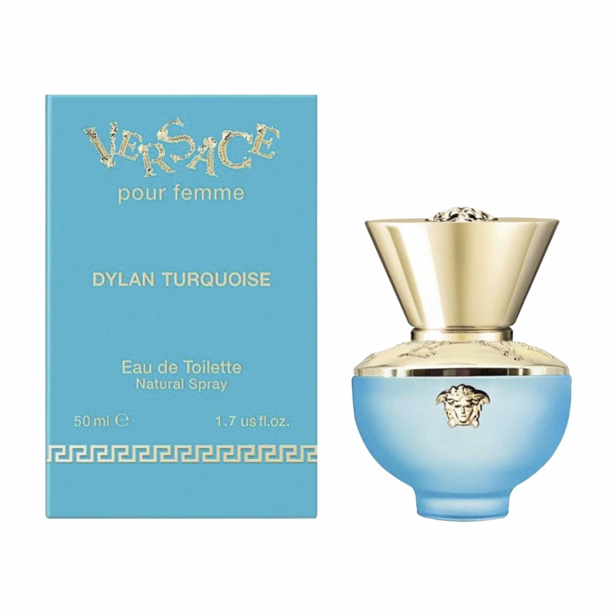 Fragancia Para Dama Dylan Turquoise VERSACE EDT 50 Ml