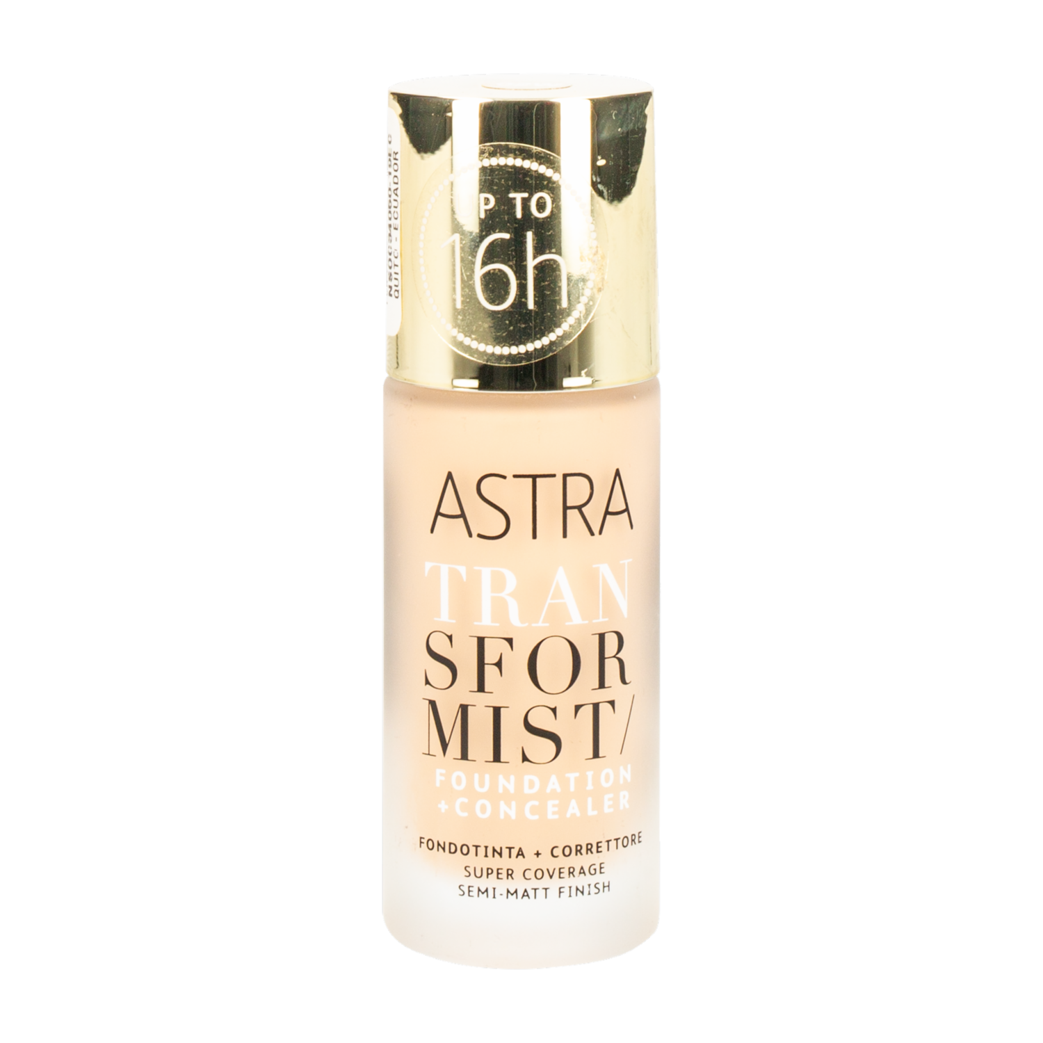 Base De Maquillaje Transfoundation Dune ASTRA 18 Ml