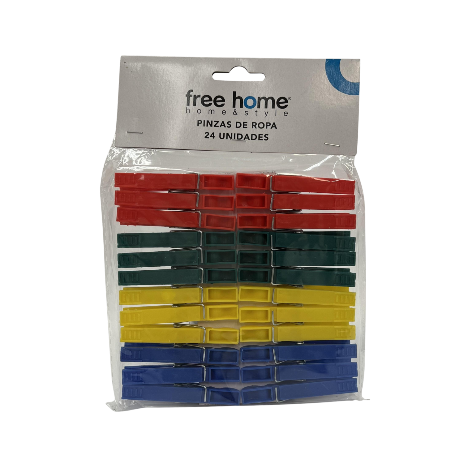 Pinza Para Ropa Plástica FREE HOME Unidad