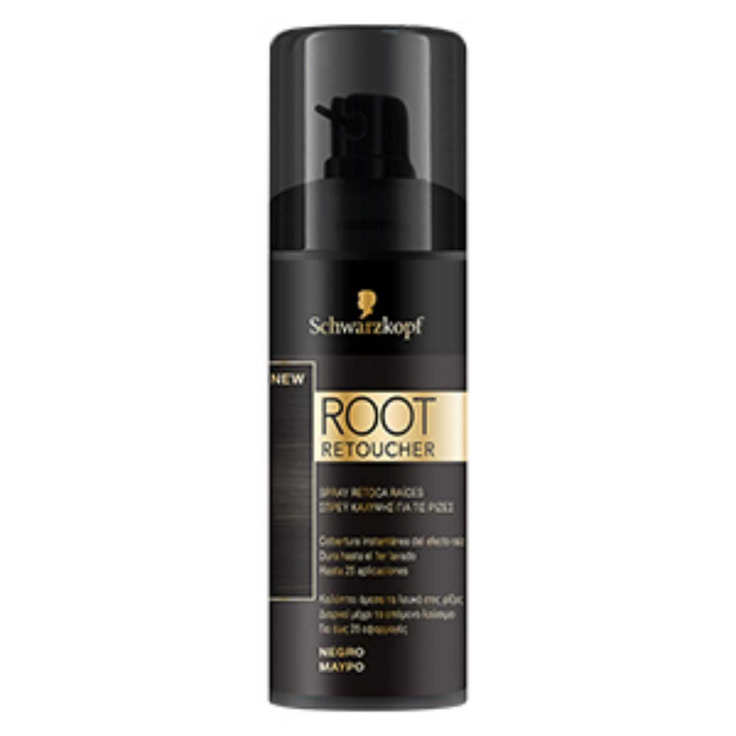 Tinte De Cabello Ret Black Negro ROOT 120 Ml