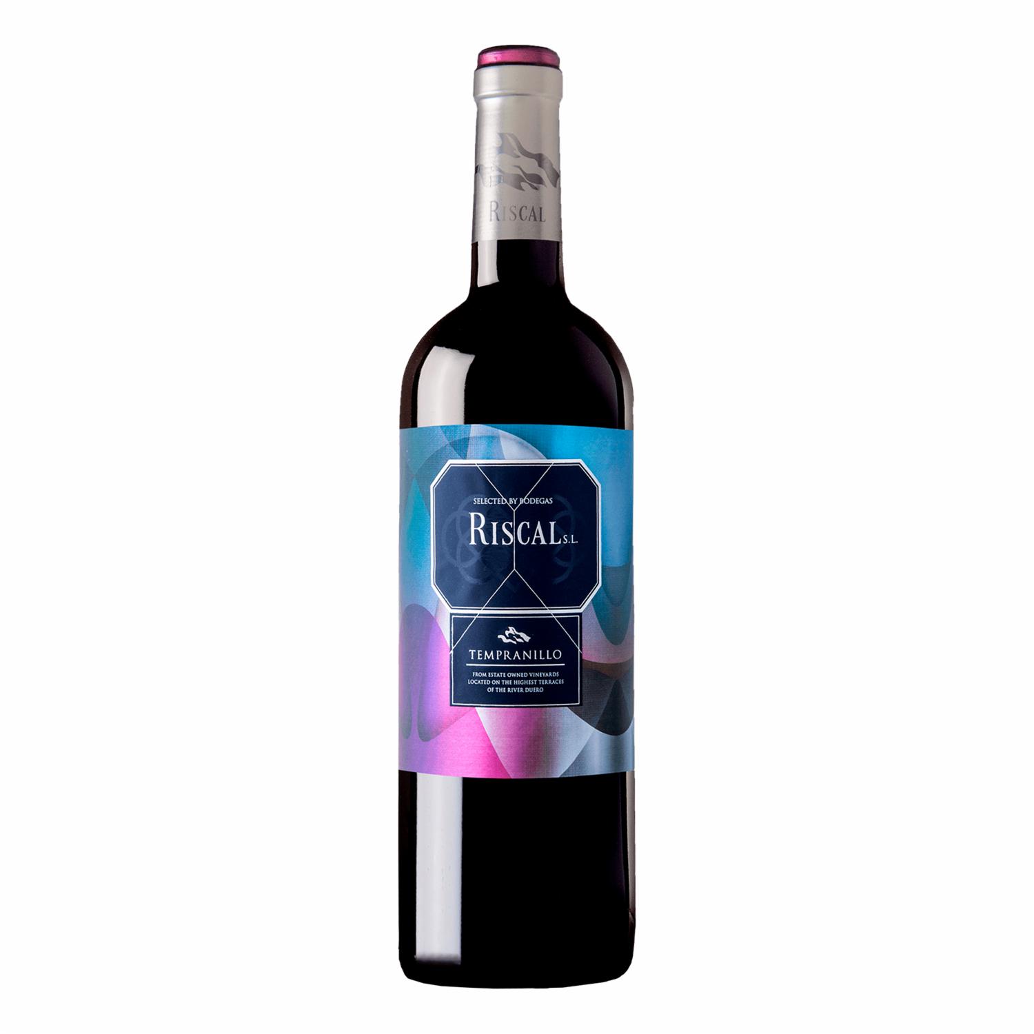 Vino Español Tempranillo Rioja Riscal 750 Ml