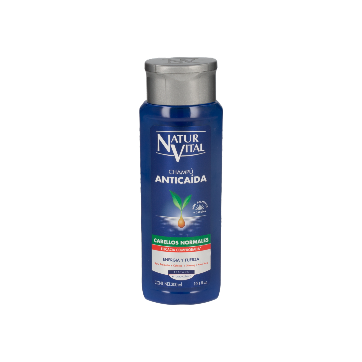 Shampoo De Cabello Anticaída Cabello Normal NATURALEZA Y VIDA 300 Ml