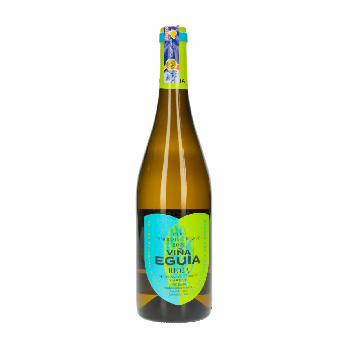 Vino Blanco Tempranillo Eguia 750 Ml