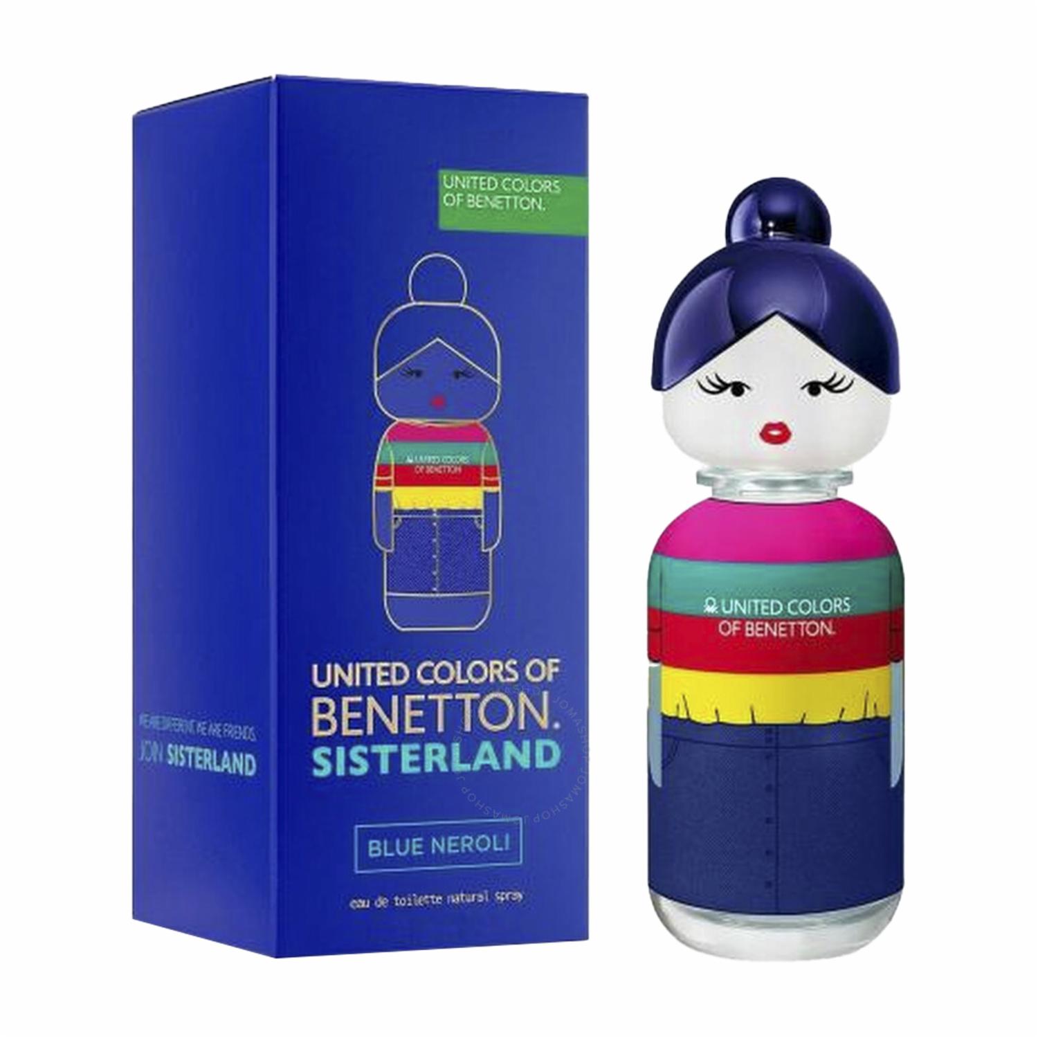 Fragancia Para Dama Sisterld Blue Ner Edt BENETTON 80 Ml