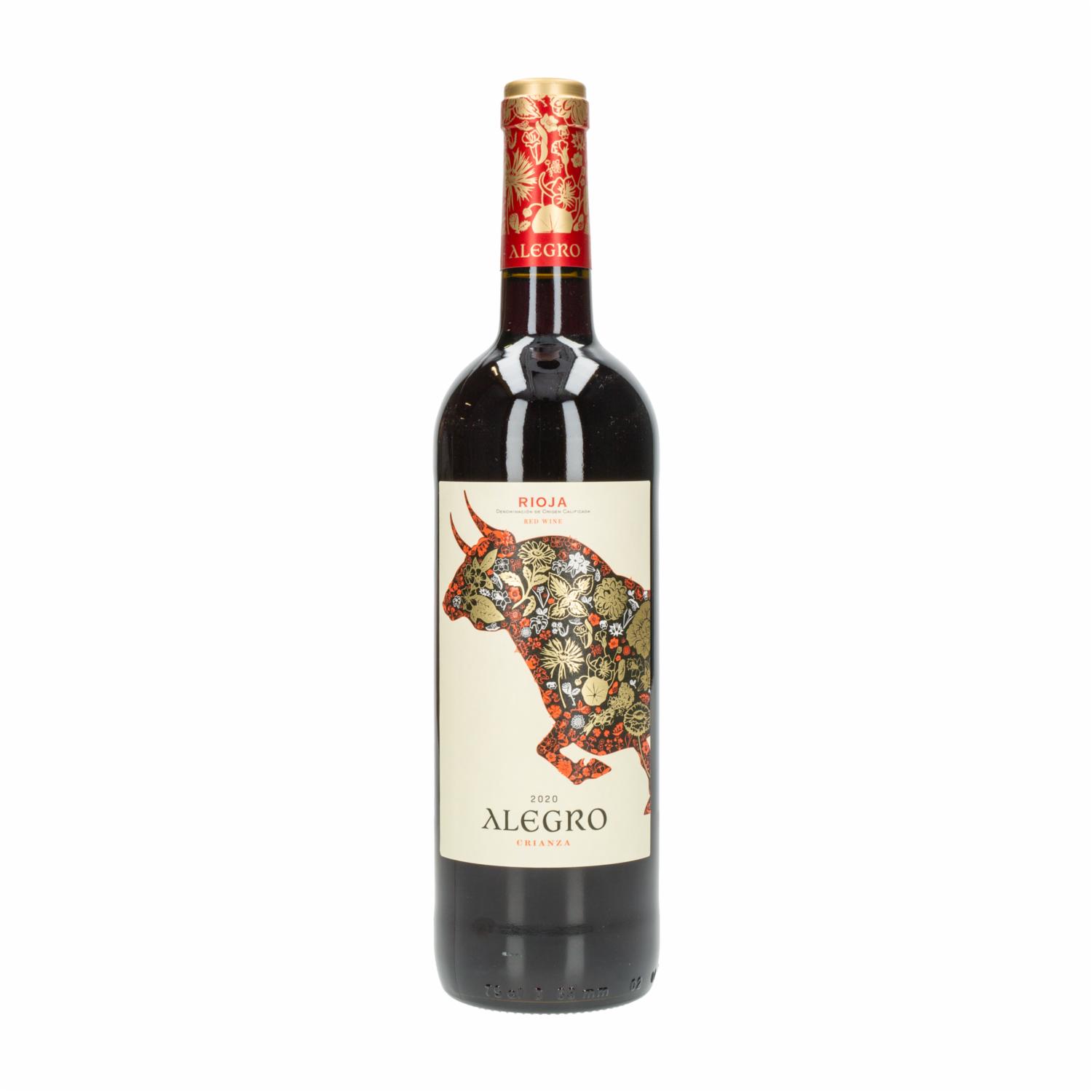 Vino Crianza Tinto Alegro 750 Ml