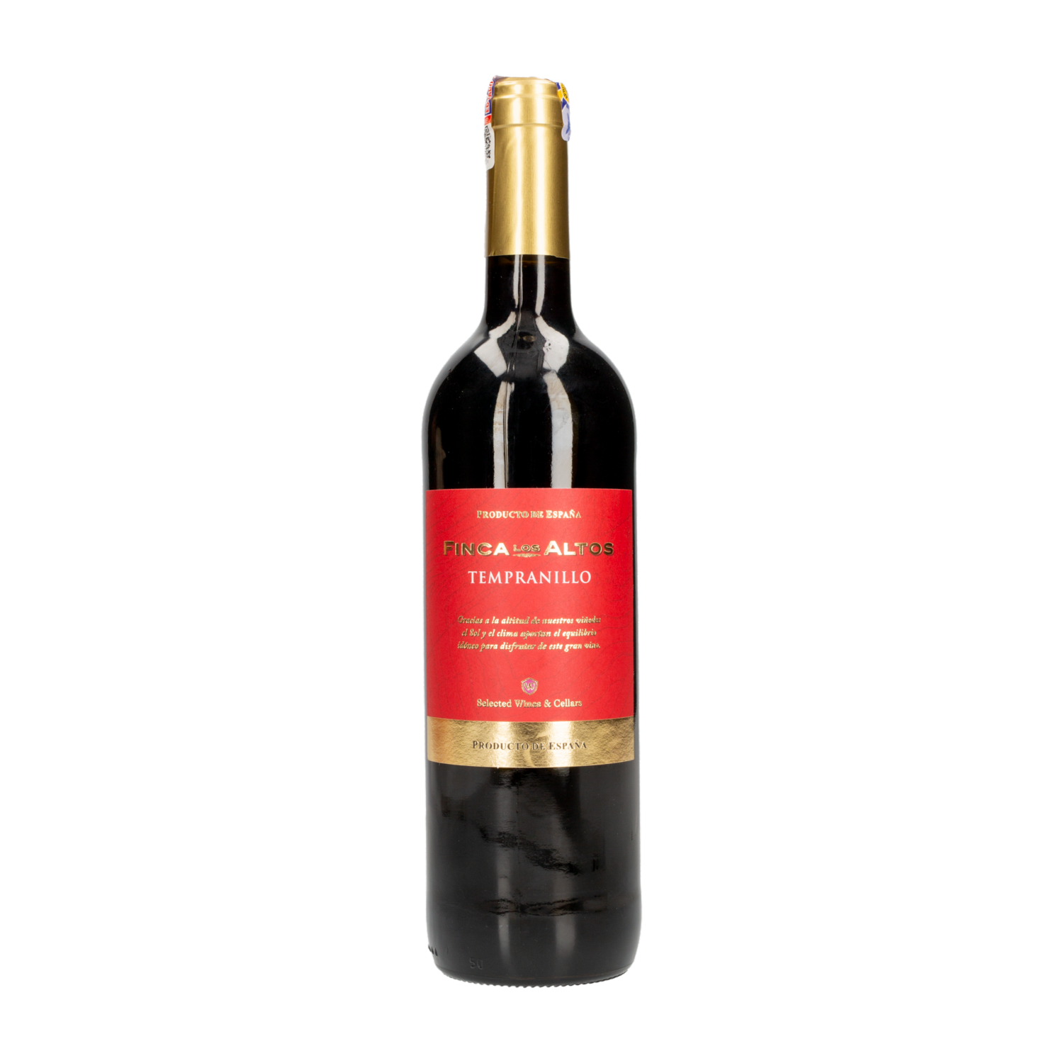 Vino Tempranillo FINCA LOS ALTOS 750 Ml