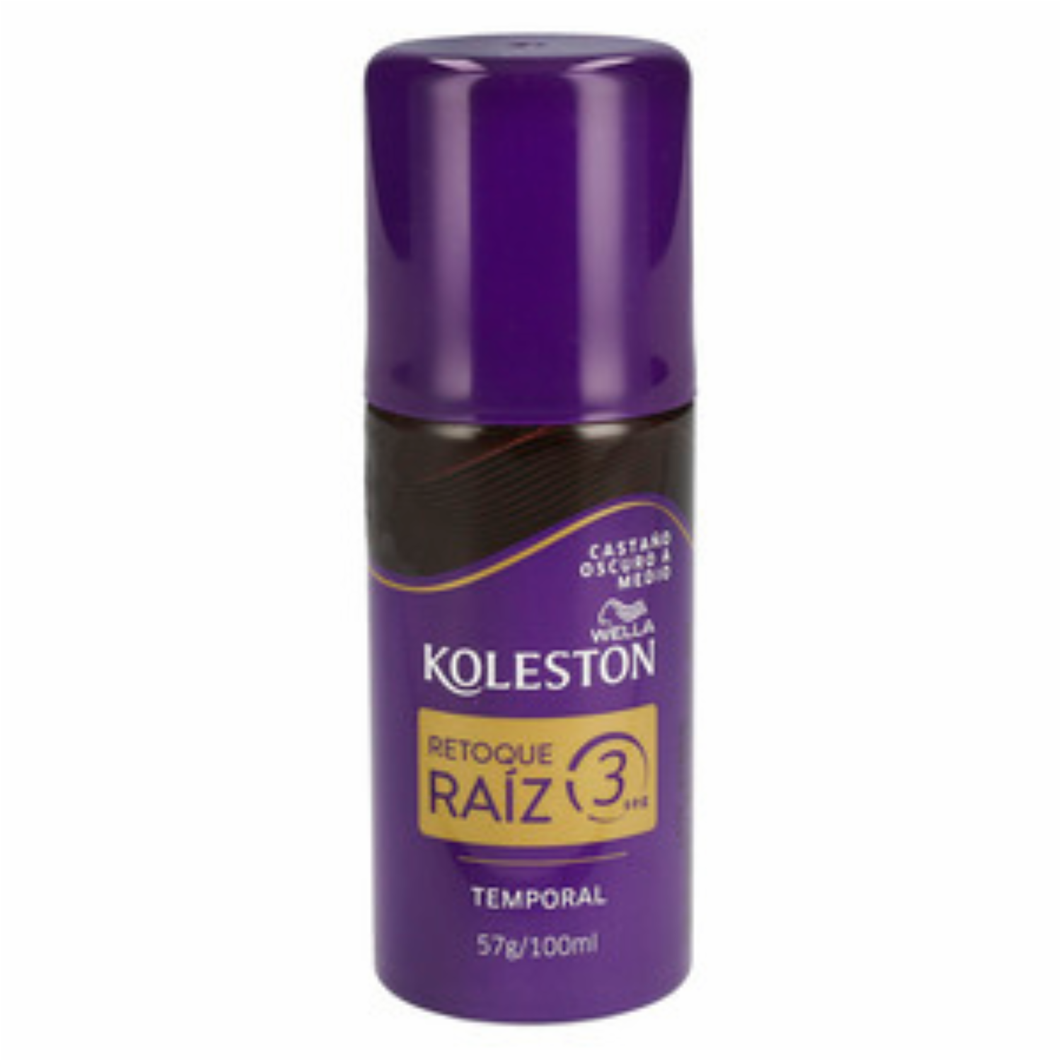 Tinte De Cabello Retoque En Spray Castaño Oscuro KOLESTON 100 Ml