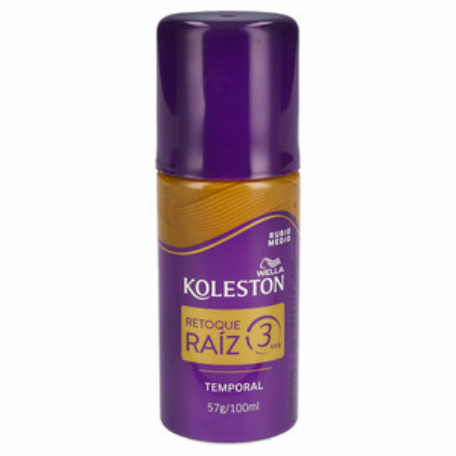 Tinte De Cabello Retoque En Spray Rubio Medio KOLESTON 100 Ml