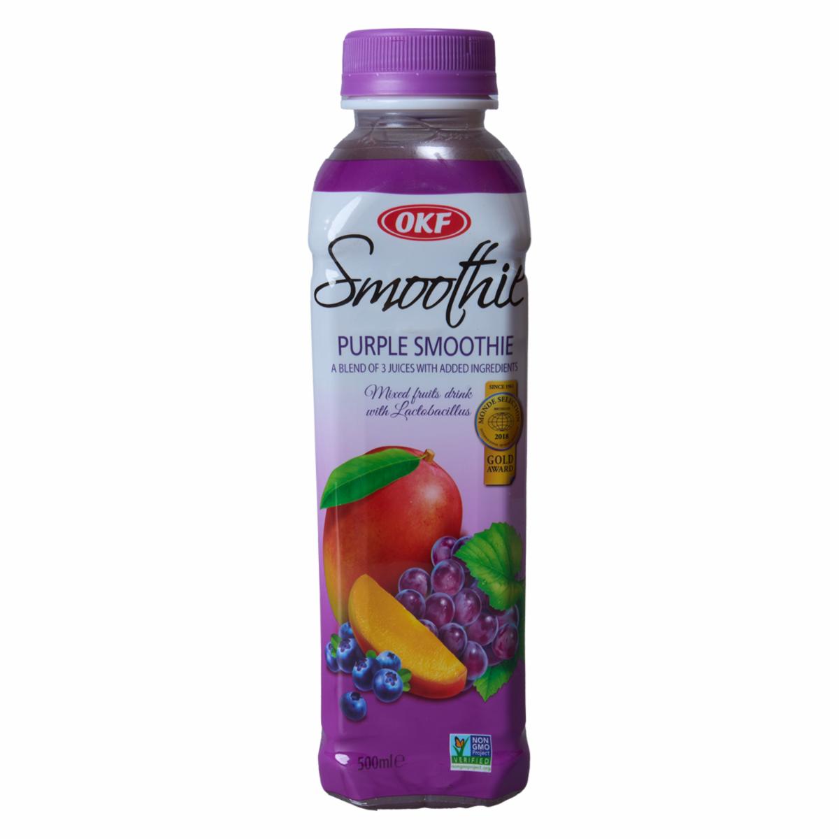 Smoothie Con Leche Purple OKF 500 Ml