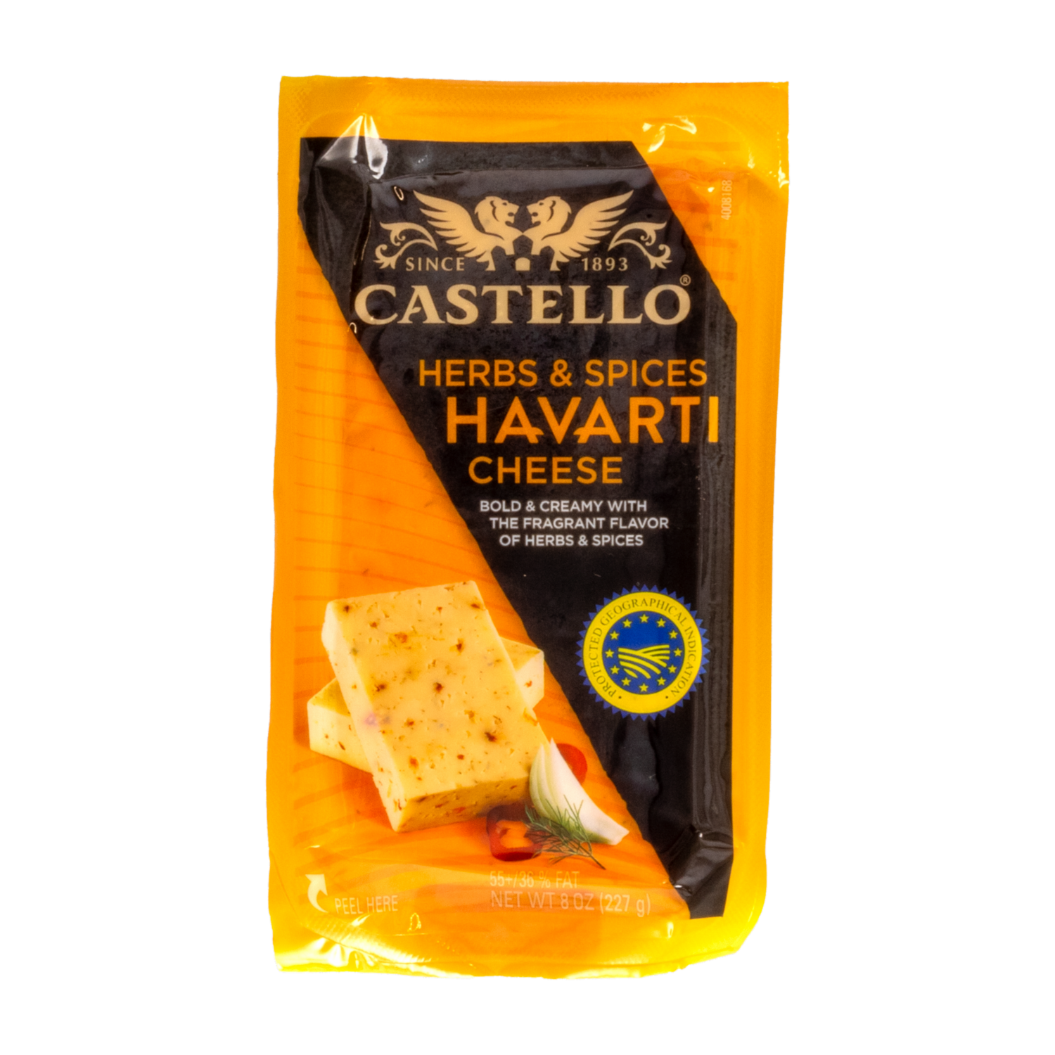 Queso Havarti Con Hierbas Y Especies CASTELLO 227 G