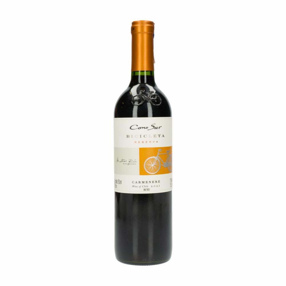 Vino Bicicleta Carmenere Cono Sur 750 Ml