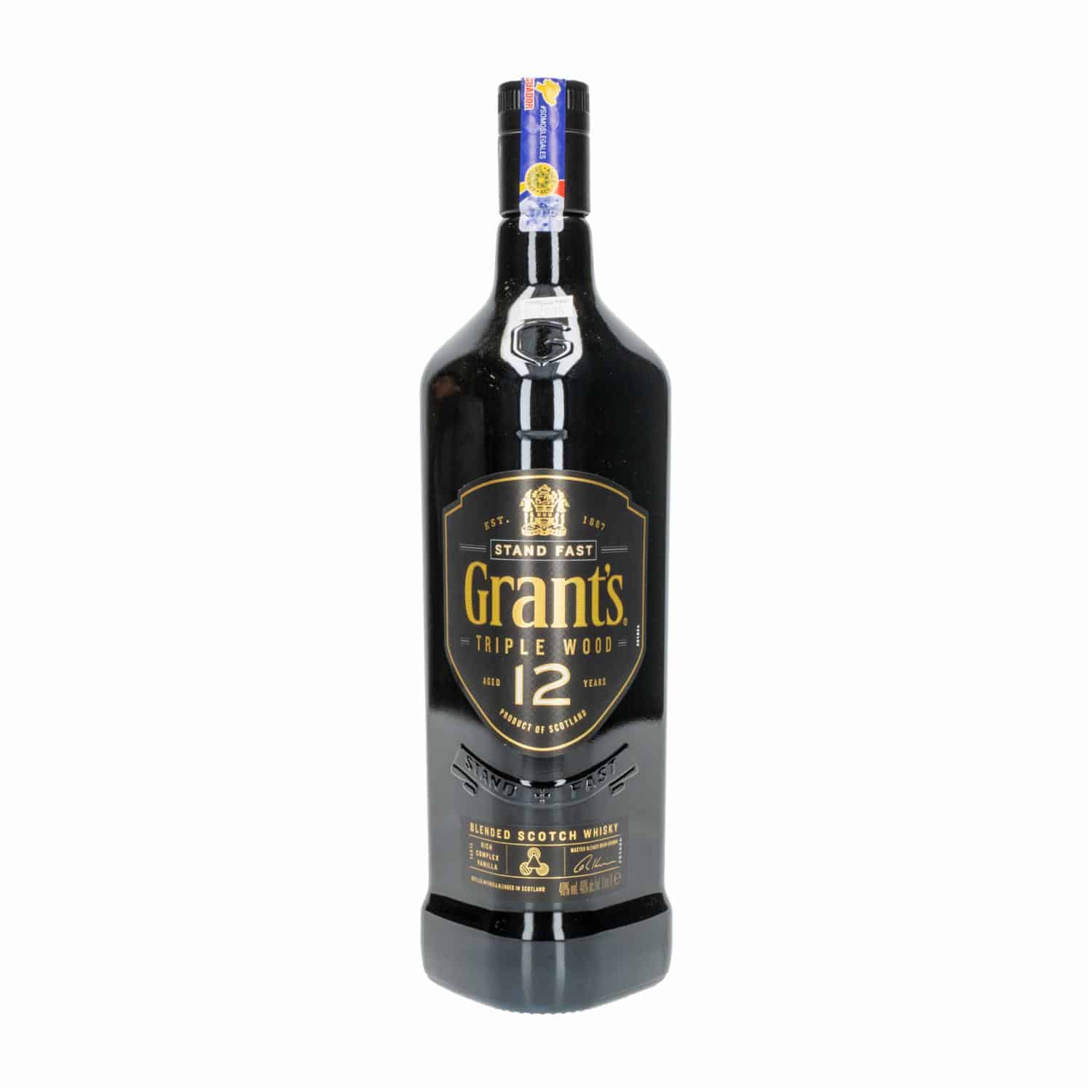 Whisky 12 Años Grants 1000 Ml