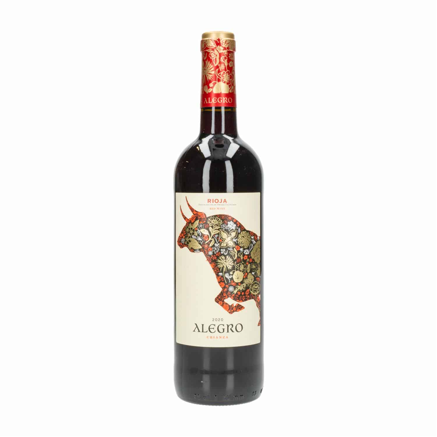 Vino Crianza Tinto Alegro 750 Ml