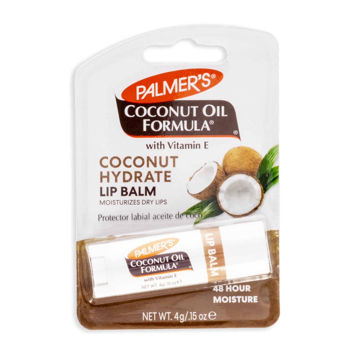 Bálsamo Labial Hidratante Con Aceite De Coco Y Vitamina E PALMER’S 4 G