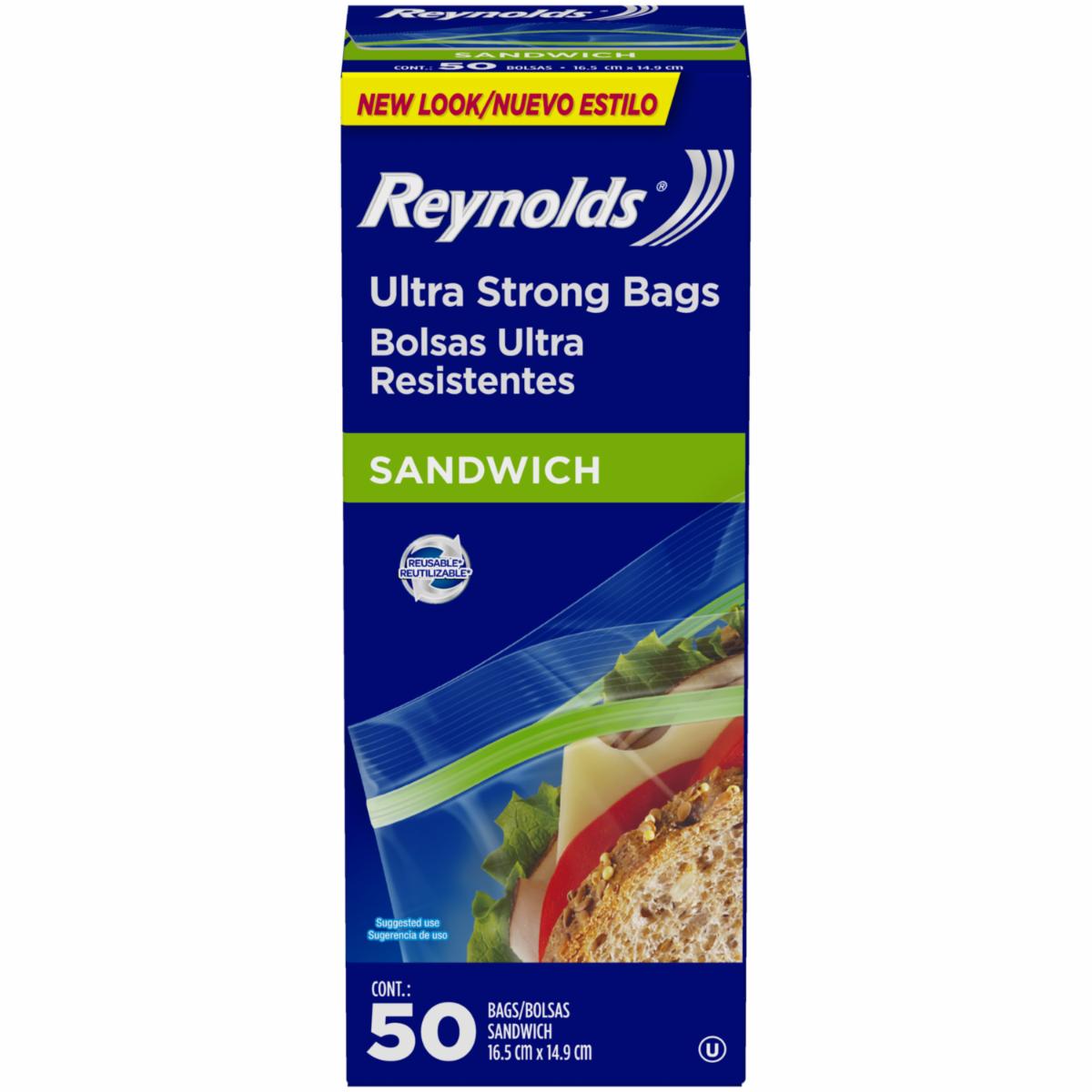 Fundas Para Sánduche REYNOLDS 50 Unidades