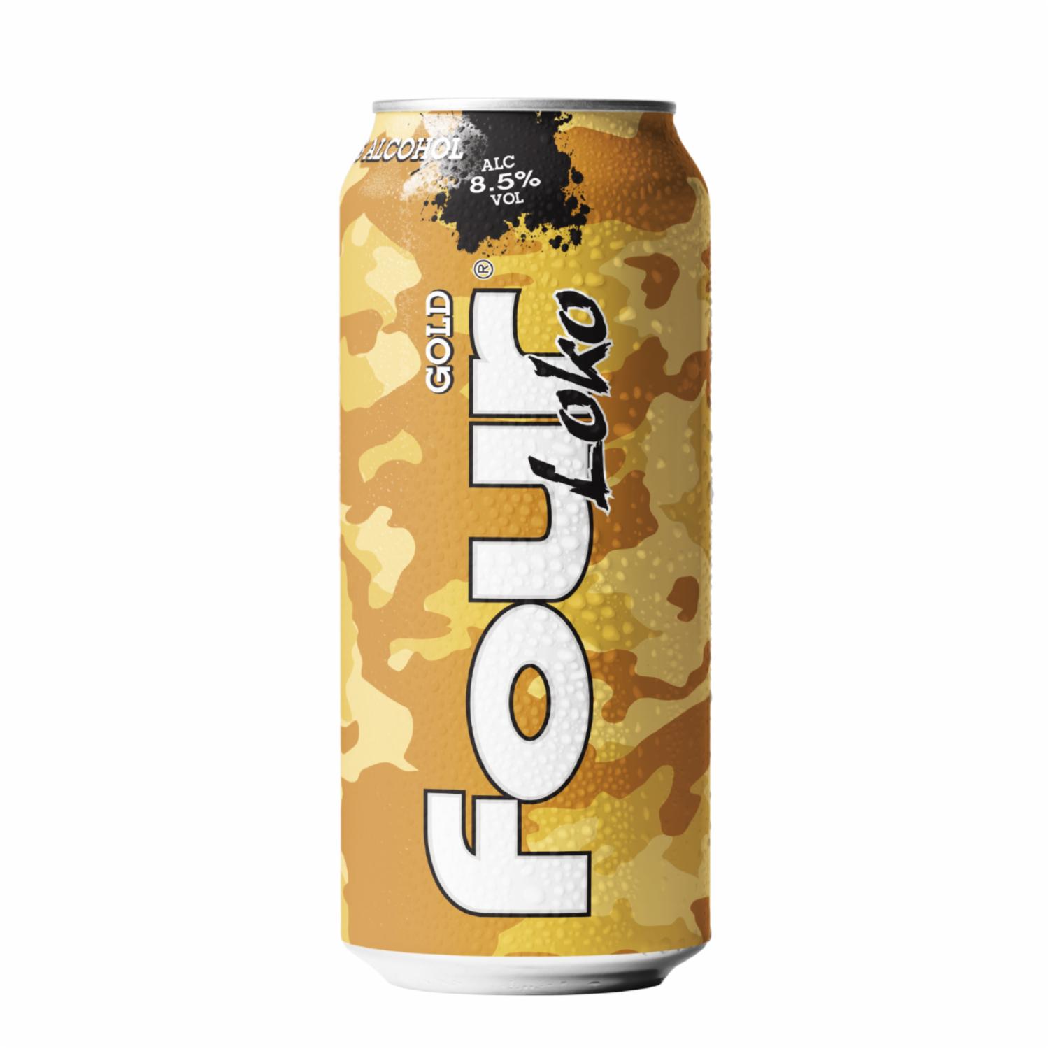 Coctel Ready To Drink! Gold Four Loko 440 Ml