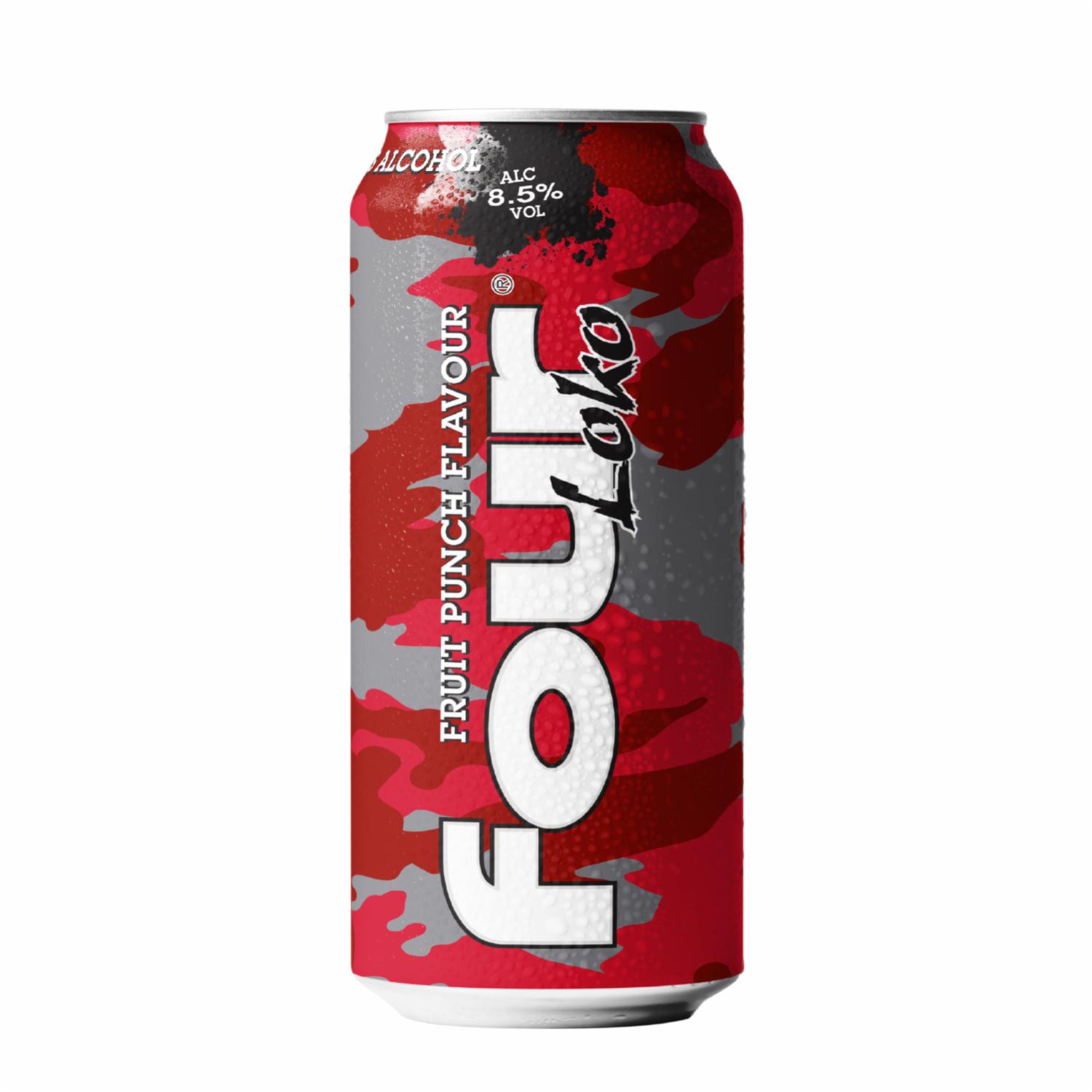 Coctel Ready To Drink! Ponche De Frutas Four Loko 440 Ml