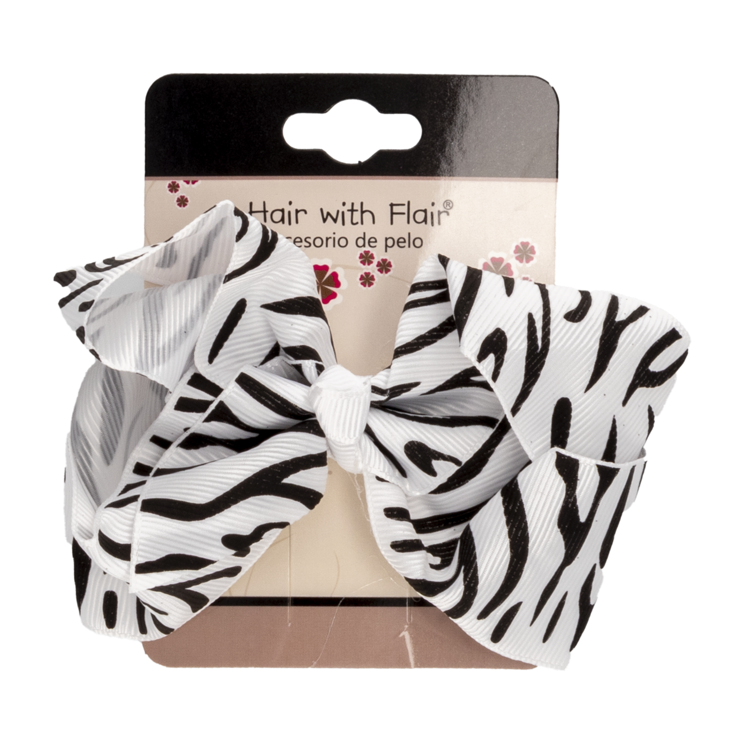 Vinchas De Cabello Tipo Lazo Animal Print HAIR WITH FLAIR Unidad
