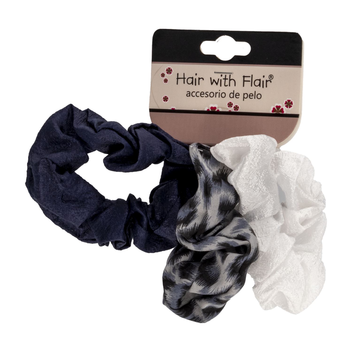 Vinchas De Cabello Tipo Chunchis Varios Colores HAIR WITH FLAIR X3 Uds