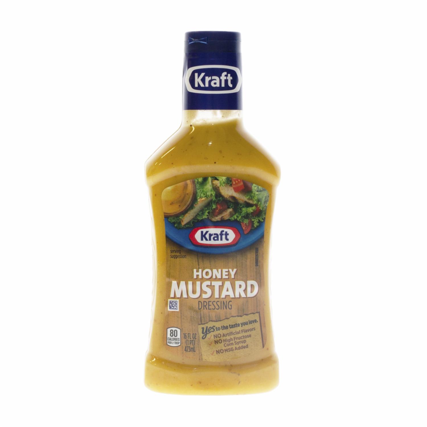 Aderezo Para Ensalada Con Miel Y Mostaza KRAFT 473 Ml