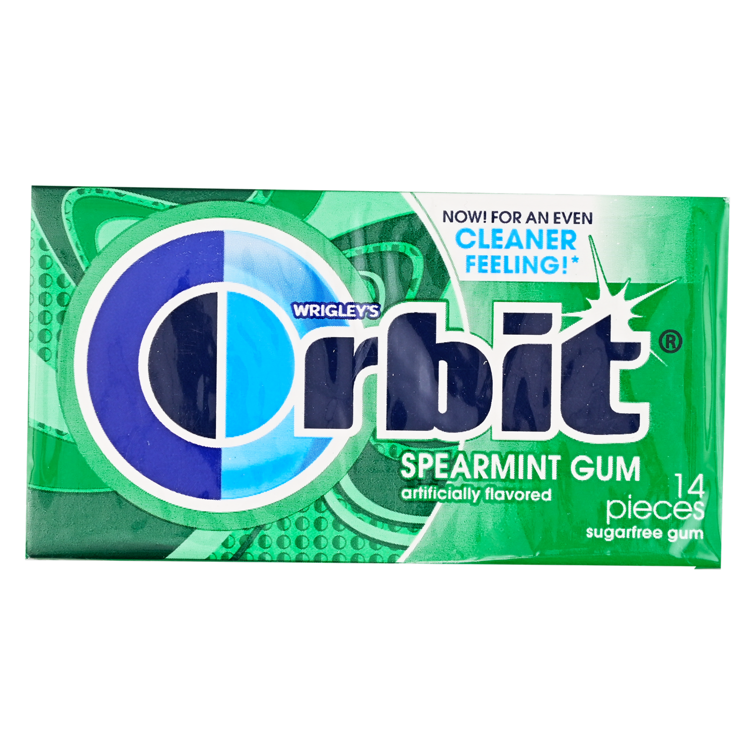 Chicles En Tabletas Sabor A Menta Verde Spearmint ORBIT 26.60 g