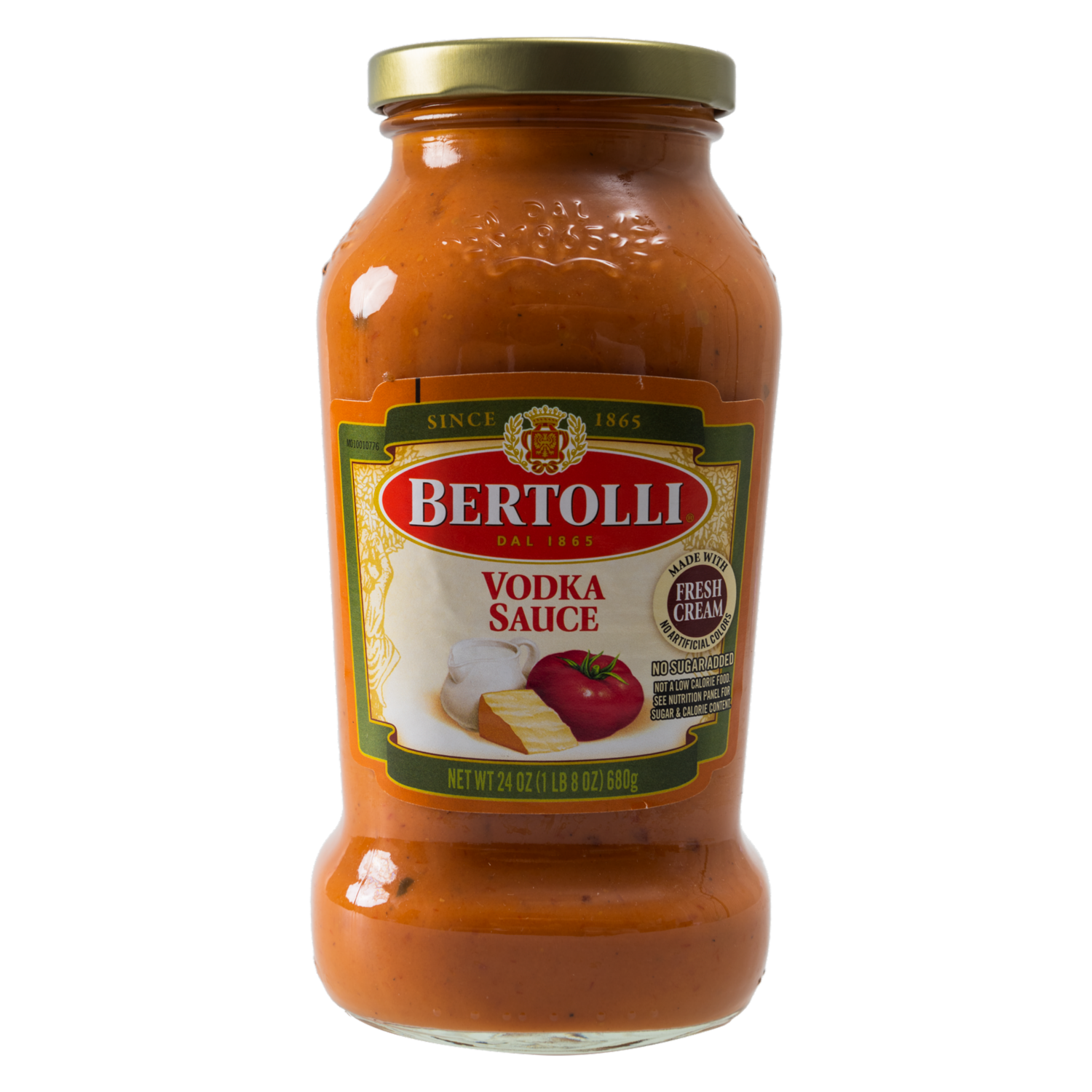 Salsa A Base De Tomate Con Crema Queso Y Un Toque De Vodka BERTOLLI 680.38 G