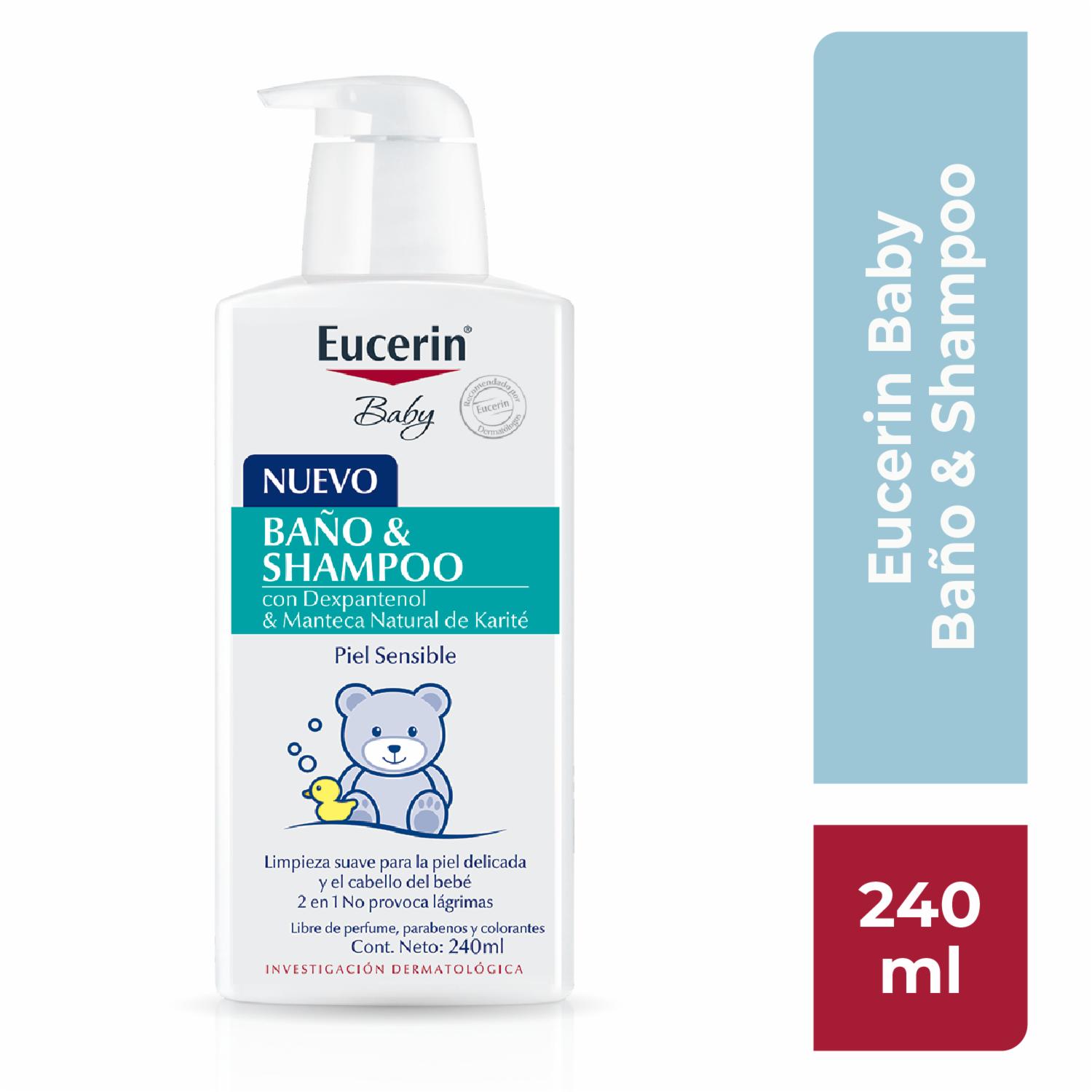 Jabón Y Shampoo Baby And Mon Y Shampoo EUCERIN 250 Ml