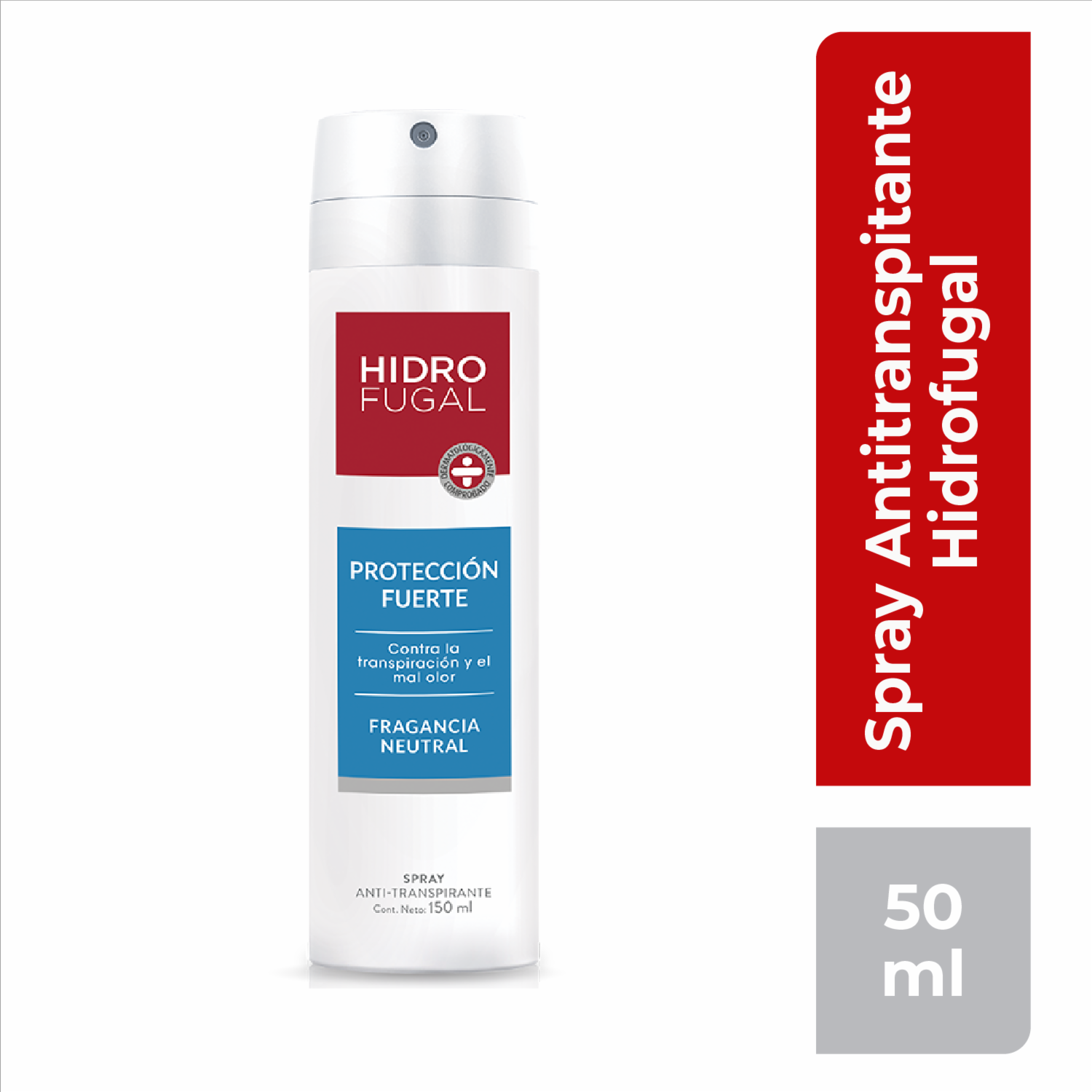 Desodorante En Aerosol Unisex Anti-Transpirante Fragancia Neutral HIDROFUGAL 150 Ml