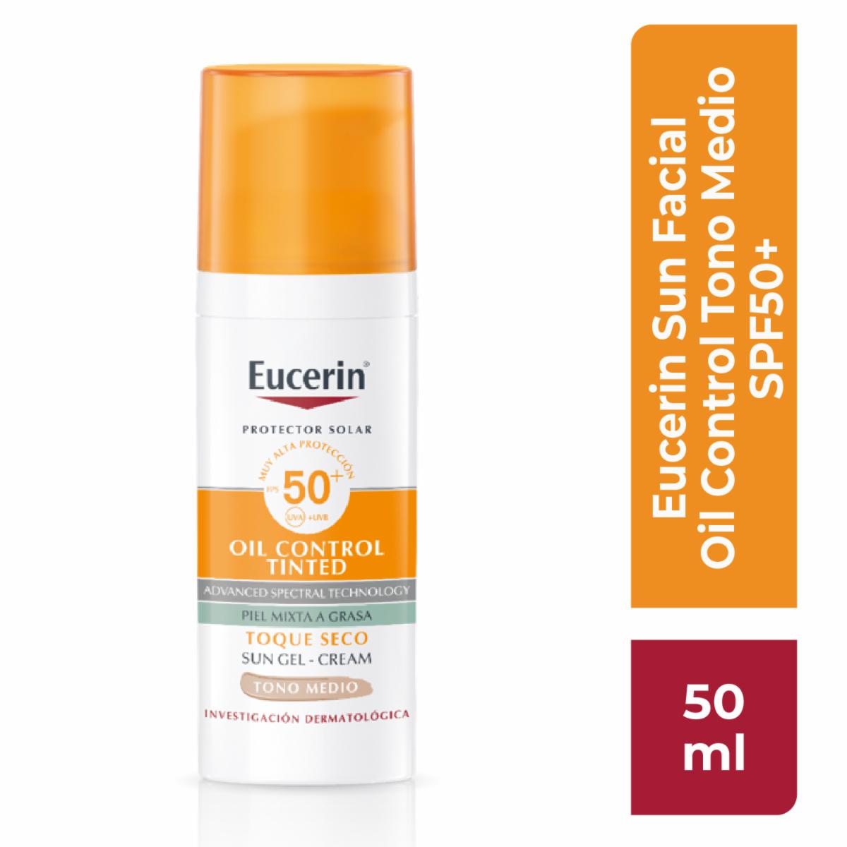 Protector Solar Tono Medio EUCERIN 50 Ml