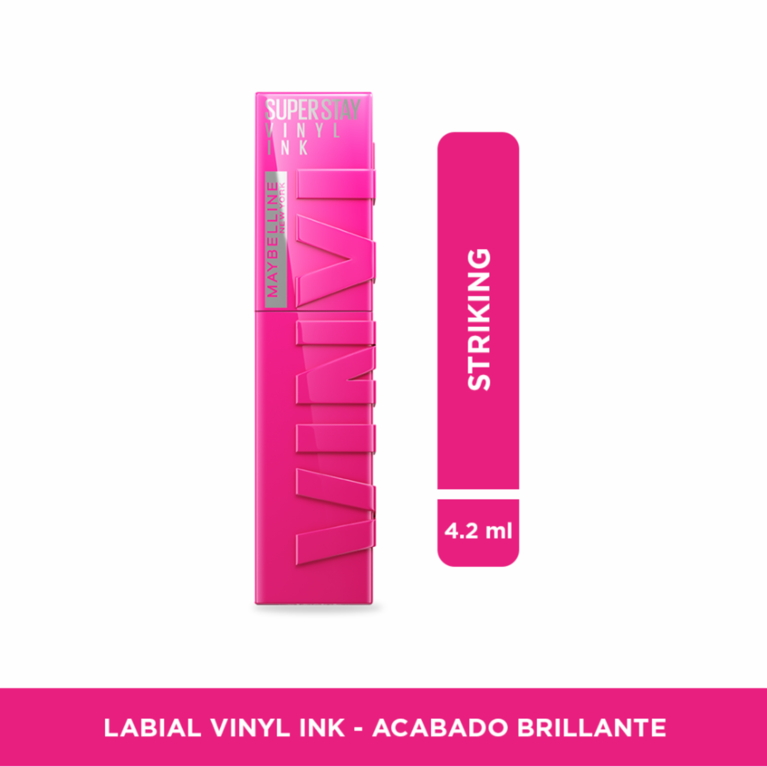 Labial Líquido Superstay  Vinyl Ink – Stricking 150 MAYBELLINE NEW YORK 4.20 Ml