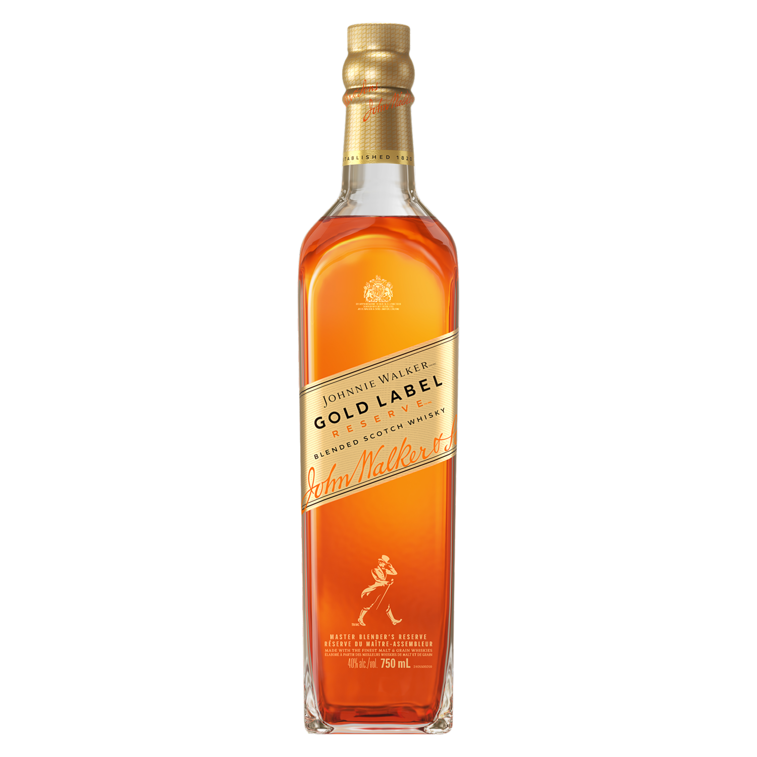 Whisky Gold Label Reserve Caja JOHNNIE WALKER 750 Ml