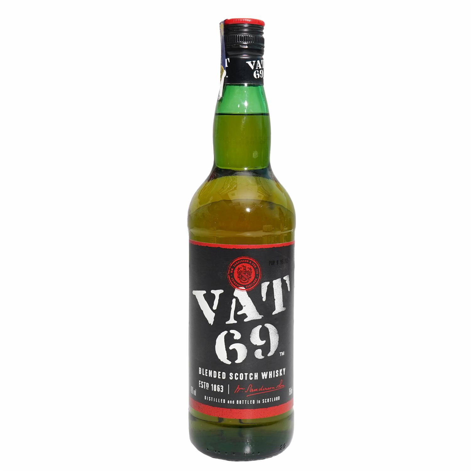 Whisky Escoces Vat 69 750 Ml