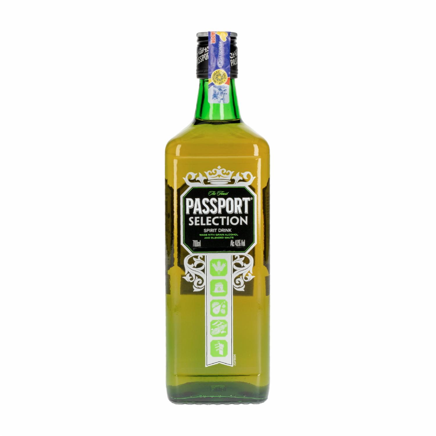 Whisky Con Sabor A Manzana Verde Y Toques De Vinilla Passport 700 Ml