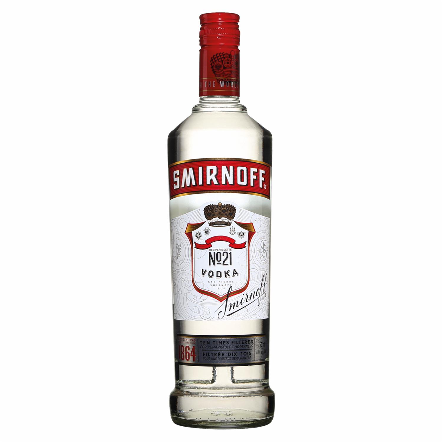 Vodka Triple Distilled Smirnoff 700 Ml