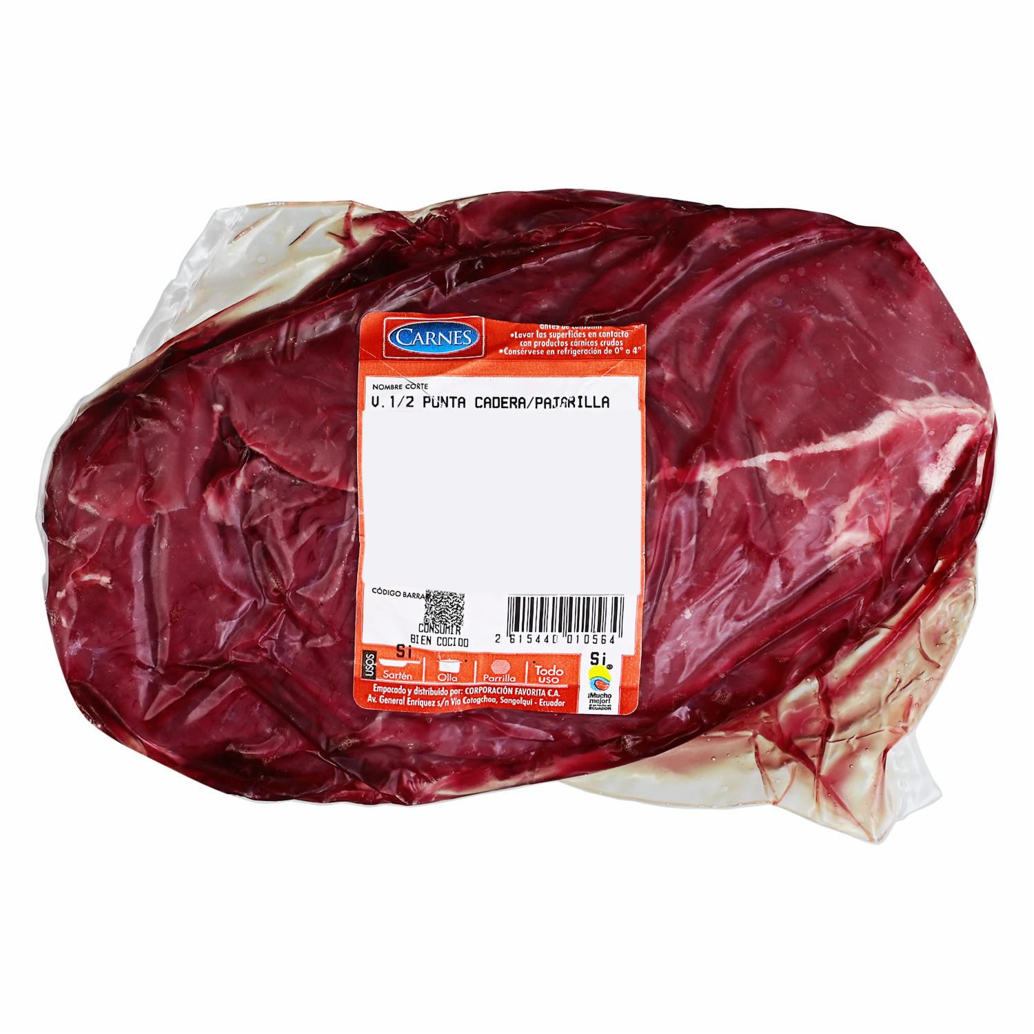 Carne Punta De Cadera Pajarilla De Res SUPERCARNES Al Peso
