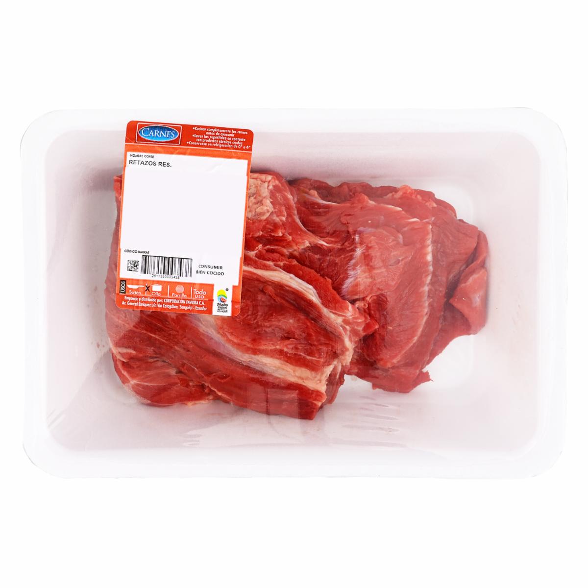 Retazos De Res SUPERCARNES Al Peso