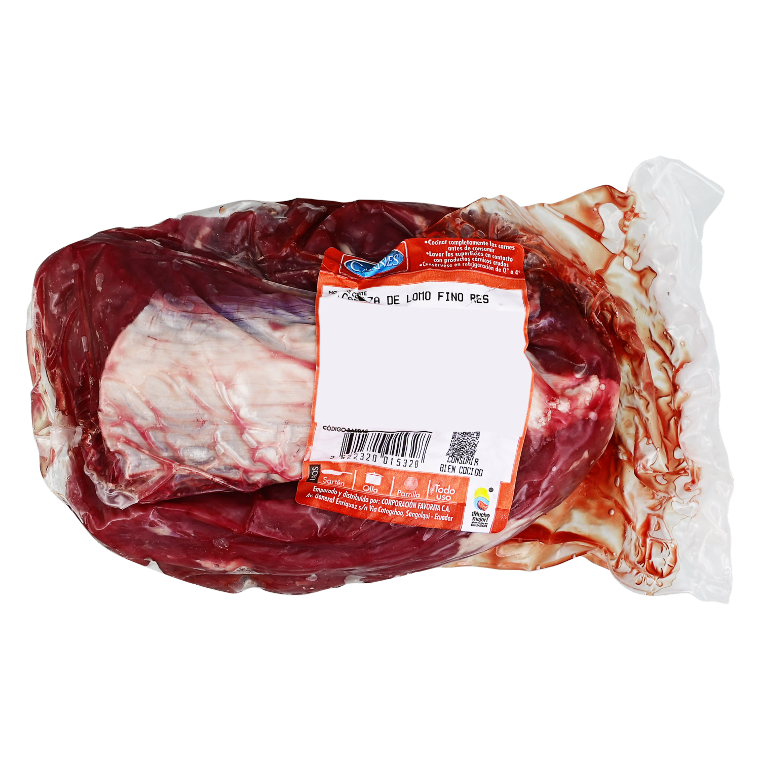 Carne De Res Corte Cabeza De Lomo Fino SUPERCARNES Al Peso