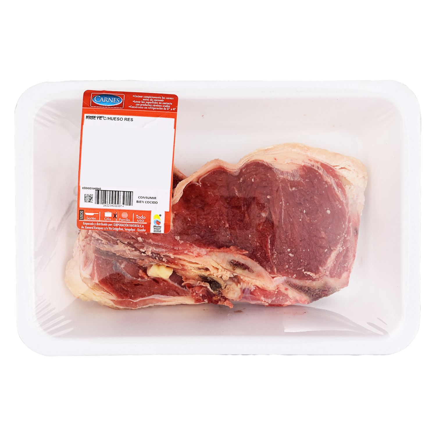 Ribeye Con Hueso De Res SUPERCARNES Al Peso